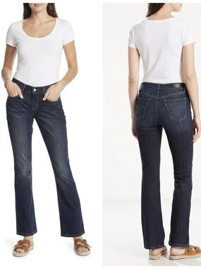 Levi’s 515 Bootcut Dark Wash Jeans size 12